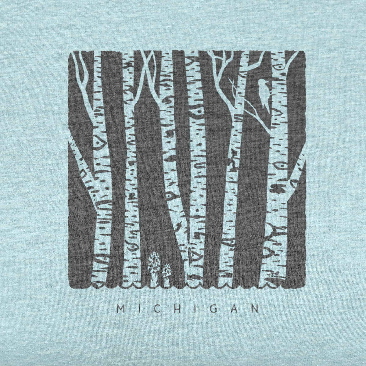 Birch Forest: Michigan Unisex Tee