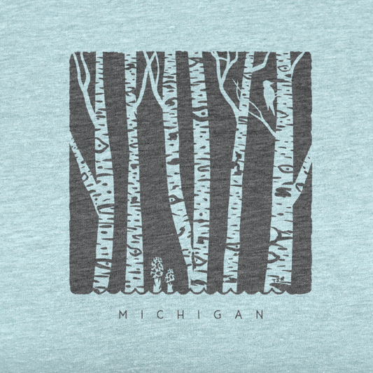 Birch Forest: Michigan Unisex Tee