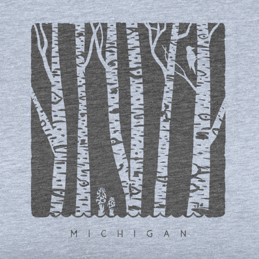 Birch Forest: Michigan Unisex Tee