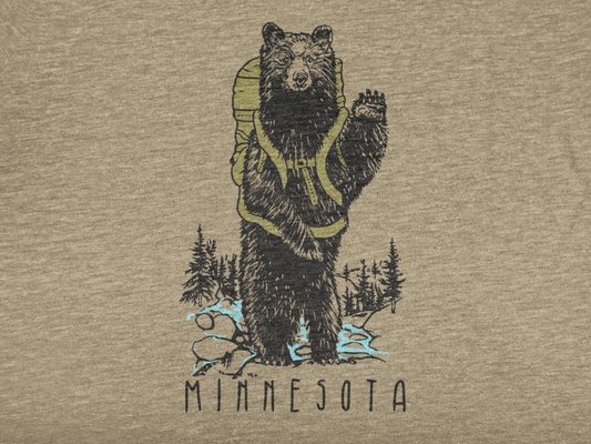 Hiking Buddy: Minnesota Unisex Tee