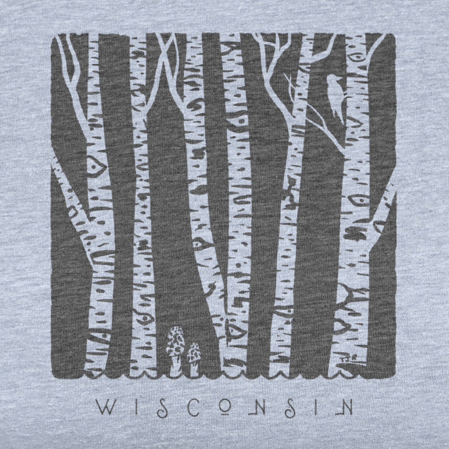 Birch Forest: Wisconsin Unisex Tee