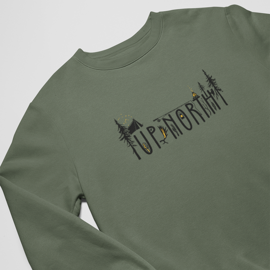 Essence of U.P. North Unisex Fleece Crew