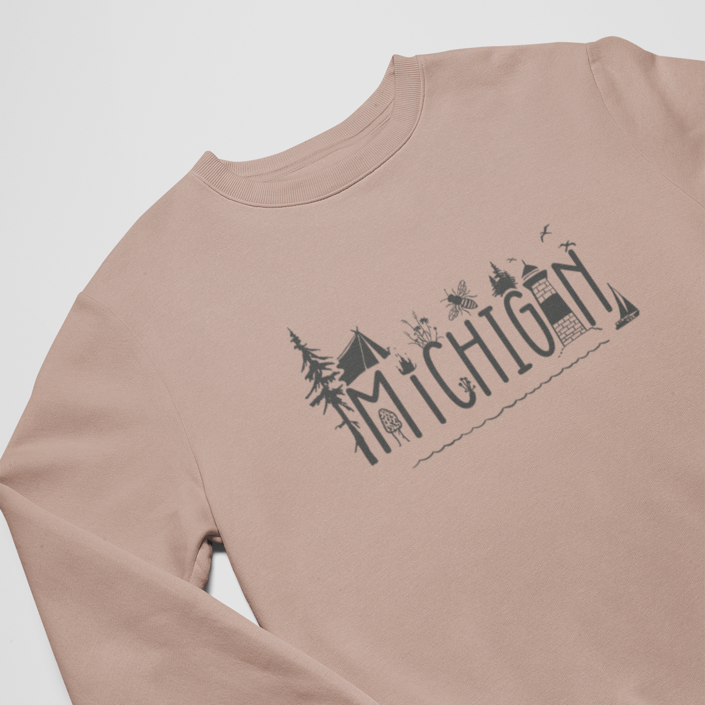 Michigan Woods + Water Unisex Crew