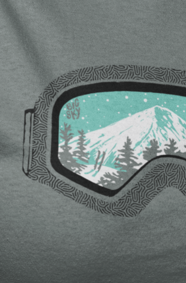 Big Sky Goggles Unisex Tee