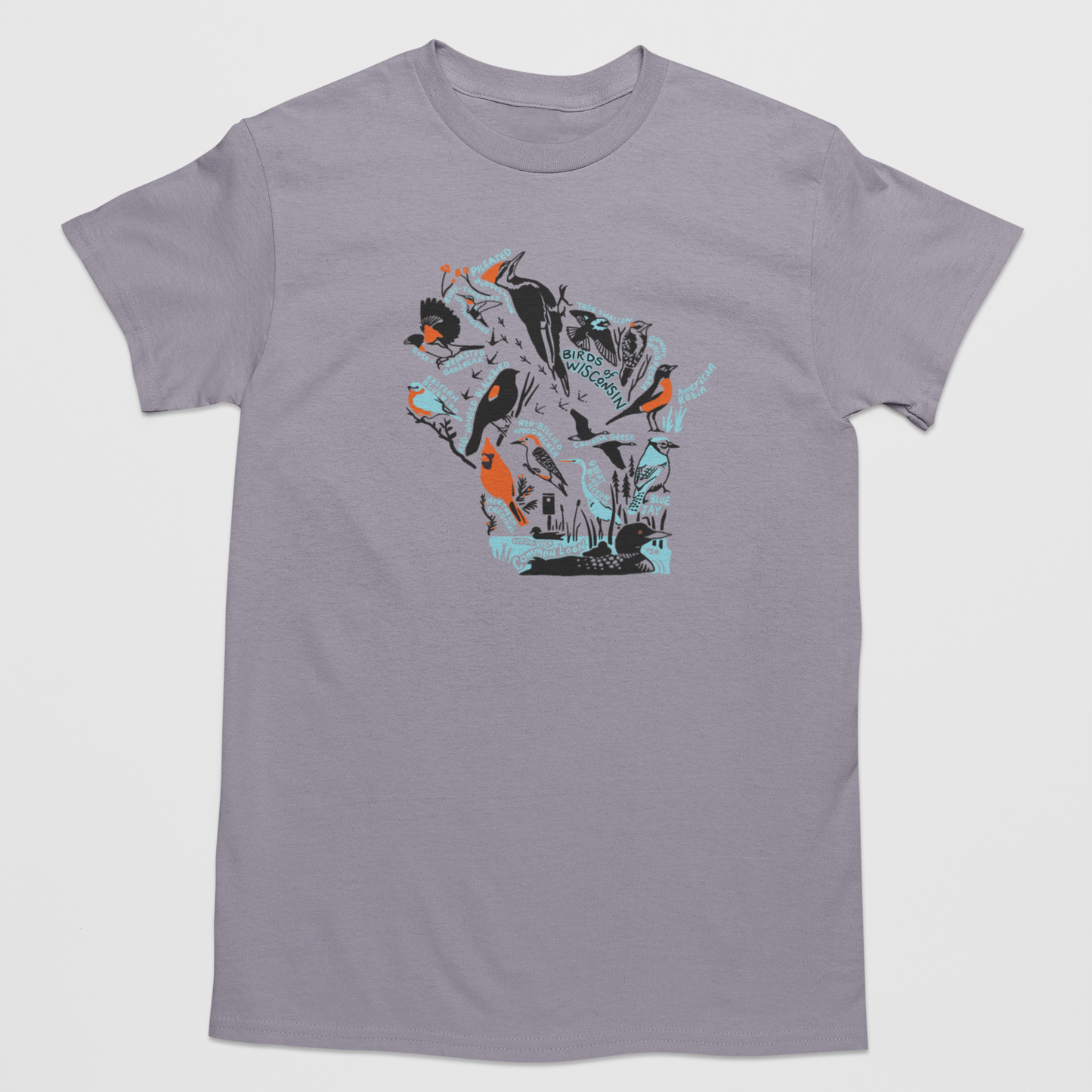 Birds of Wisconsin Unisex Tee