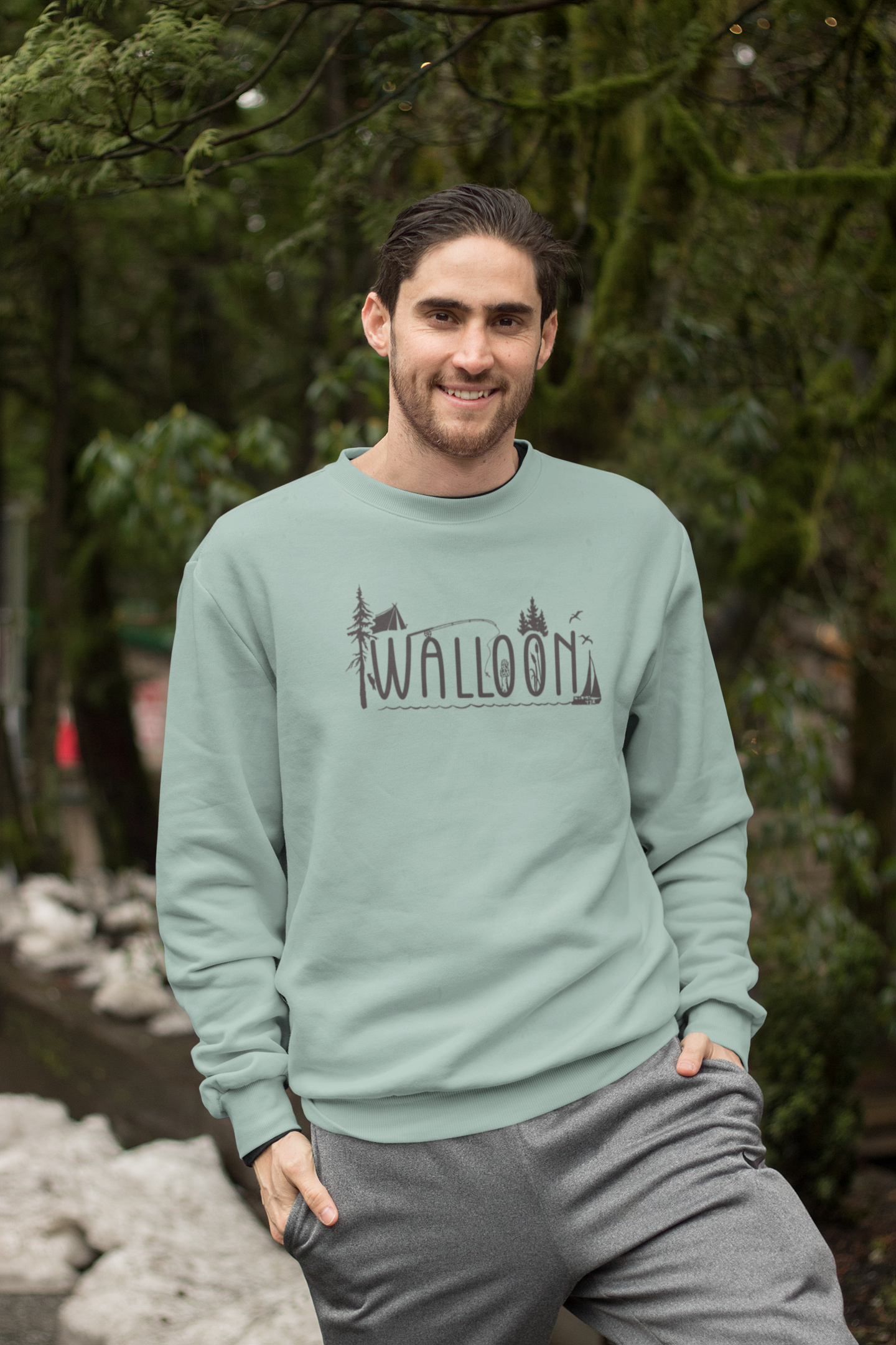 Walloon Cozy Unisex Crew