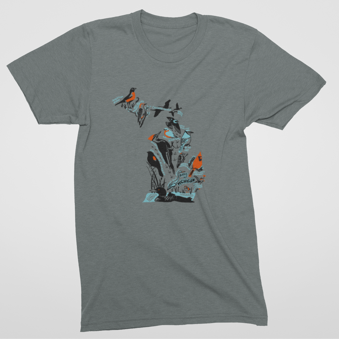 Birds of Michigan Unisex Tee