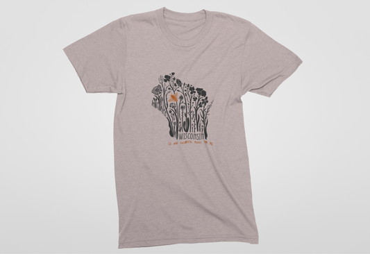 Wisconsin is My Favorite Place to Bee Unisex Tee