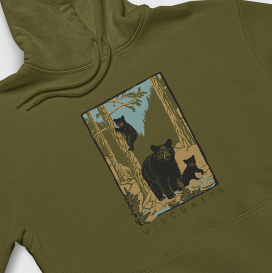 Bear Creek: Wisconsin Midweight Hoodie
