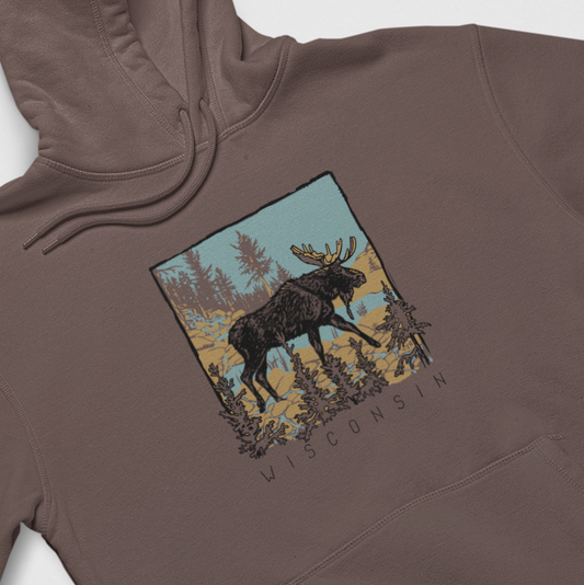 Moose Creek: Wisconsin Midweight Hoodie