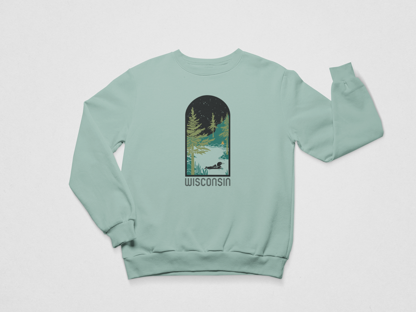 Northern Nights Unisex Fleece Crew