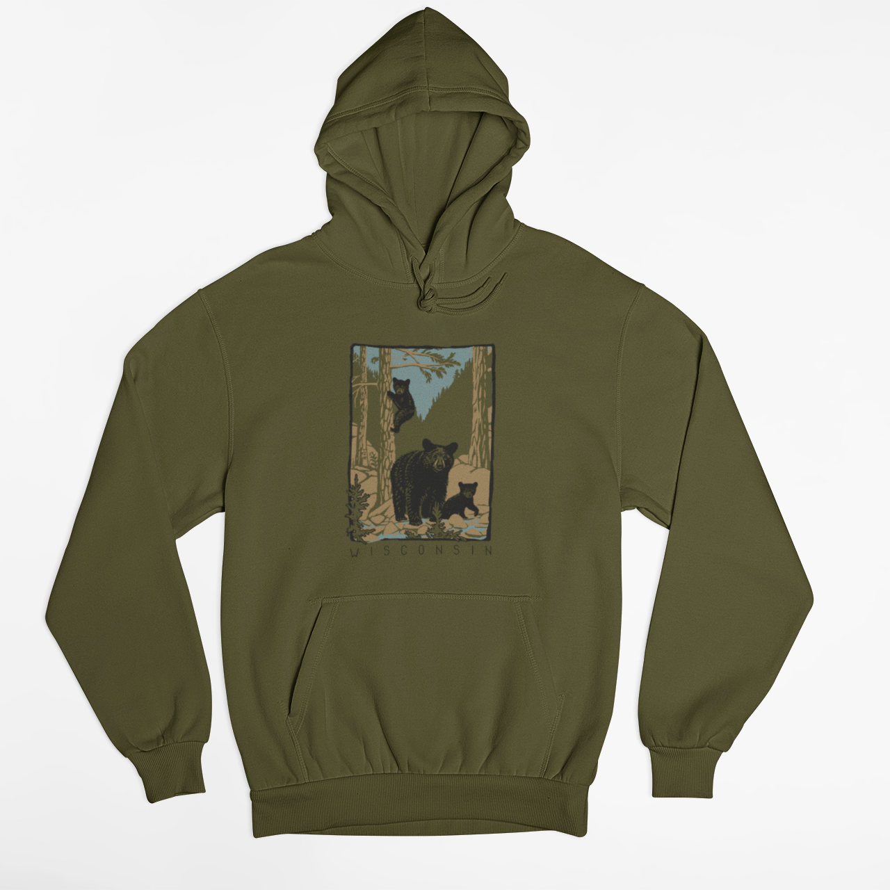 Bear Creek: Wisconsin Midweight Hoodie