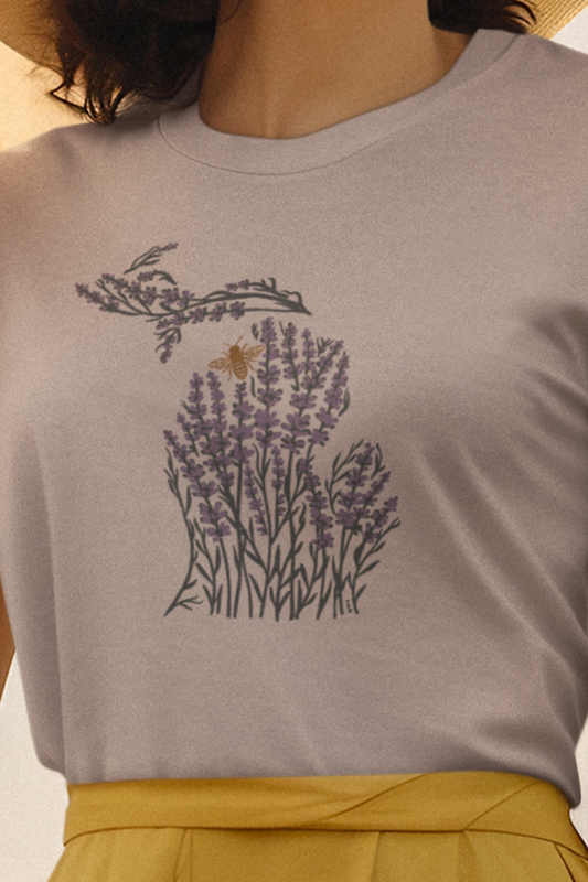 Michigan Lavender Fields Unisex Tee (cs of 25)