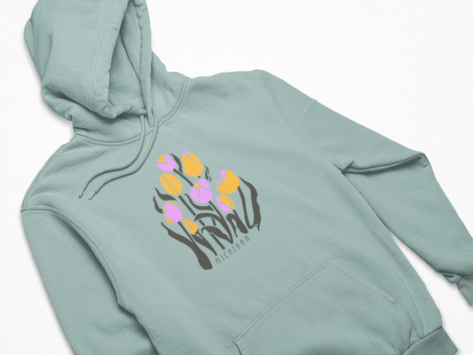 Michigan Tulips Unisex Hoodie