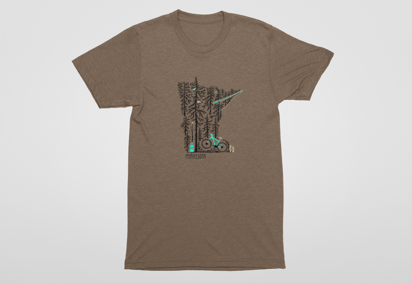 One with Nature Unisex Tee: Minnesota
