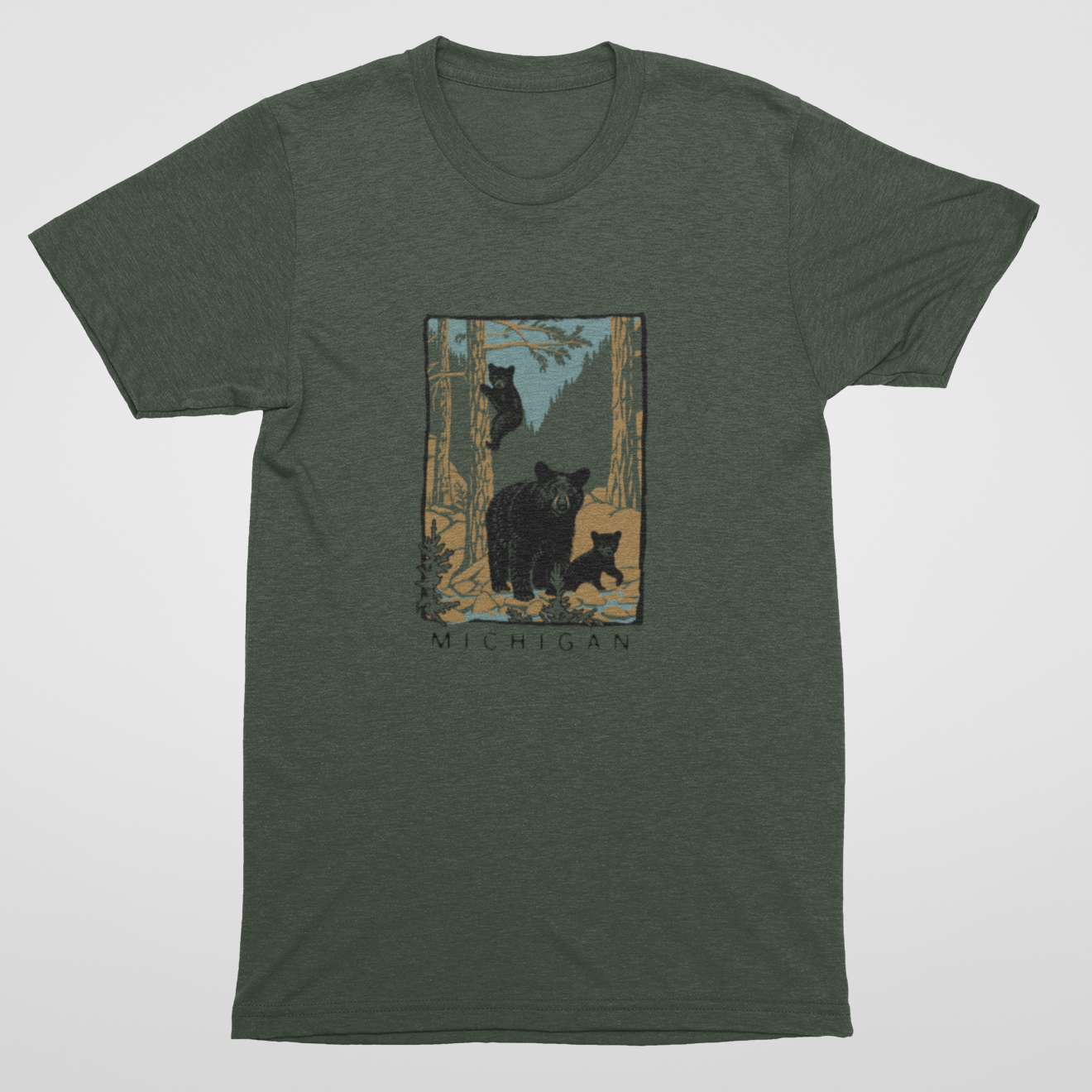 Bear Creek: Michigan Unisex Tee