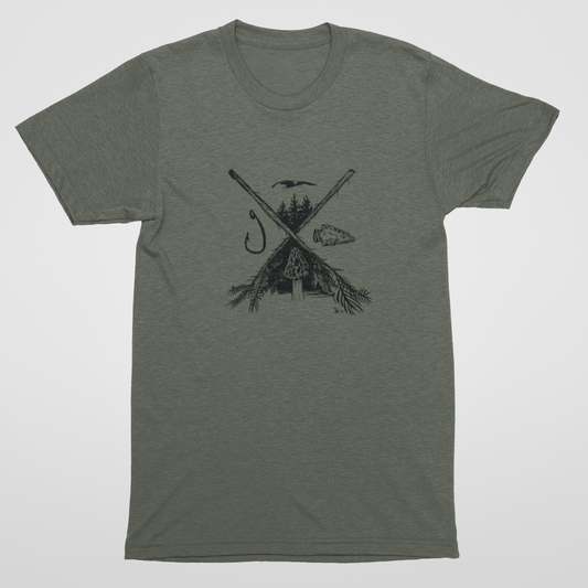 Fish, Forage + Hunt Unisex Tee