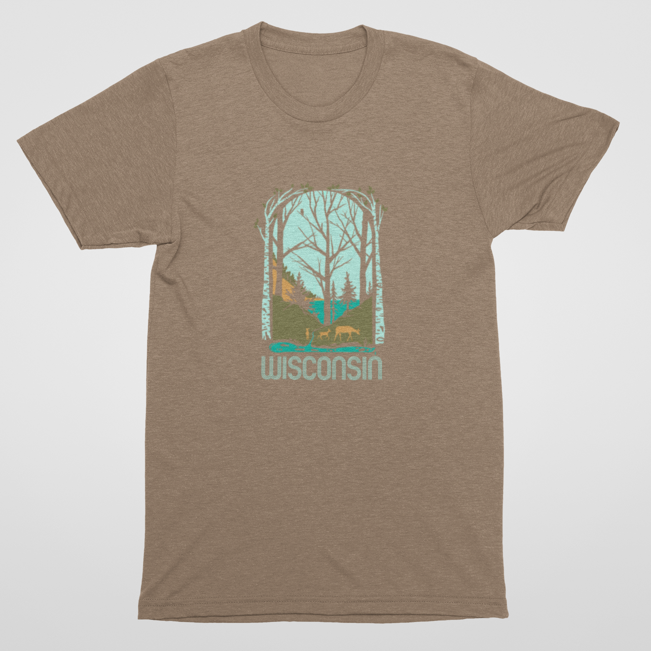 Water's Edge: Wisconsin Unisex Tee