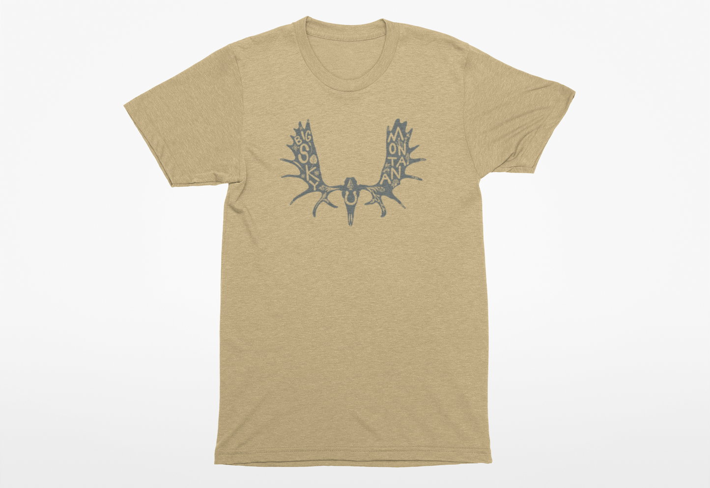 Big Sky Antlers Unisex Tee