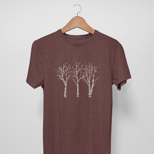 Woodland Cardinal Unisex Tee