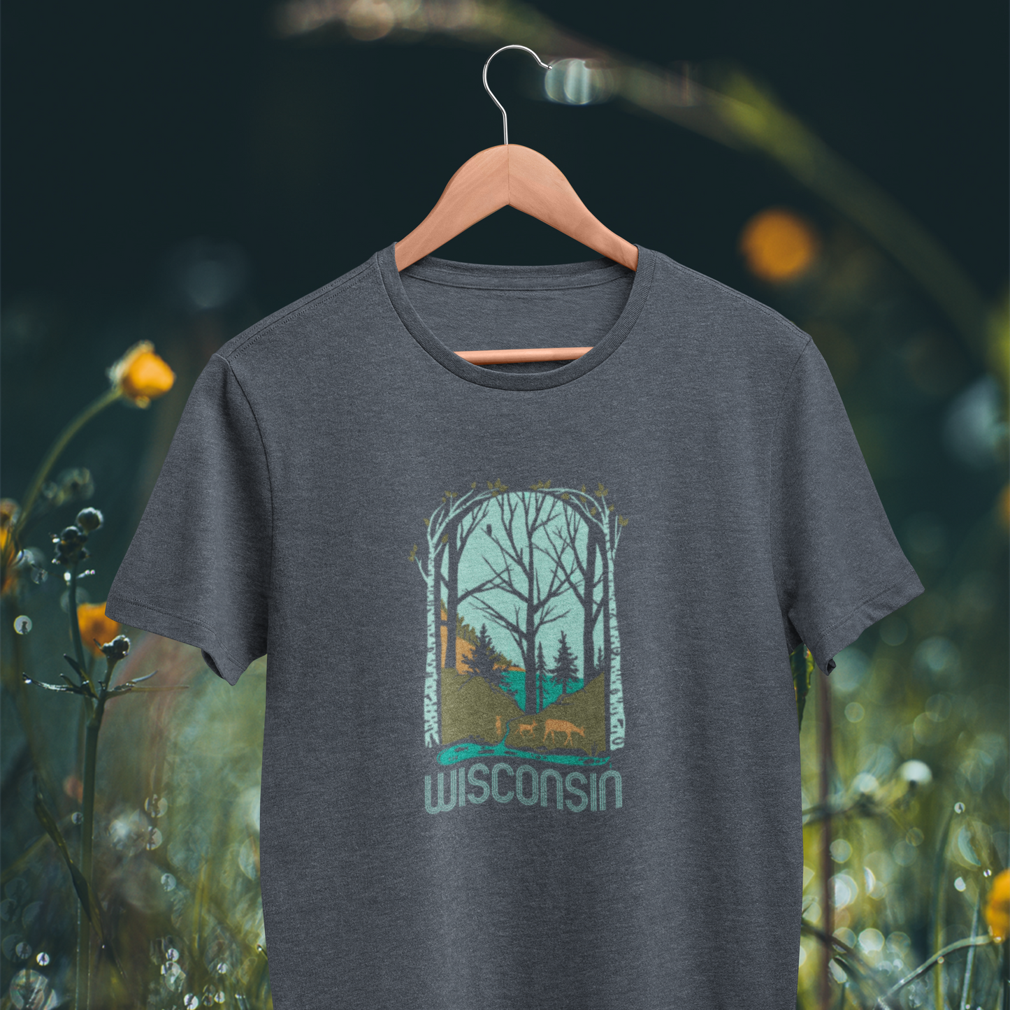 Water's Edge: Wisconsin Unisex Tee