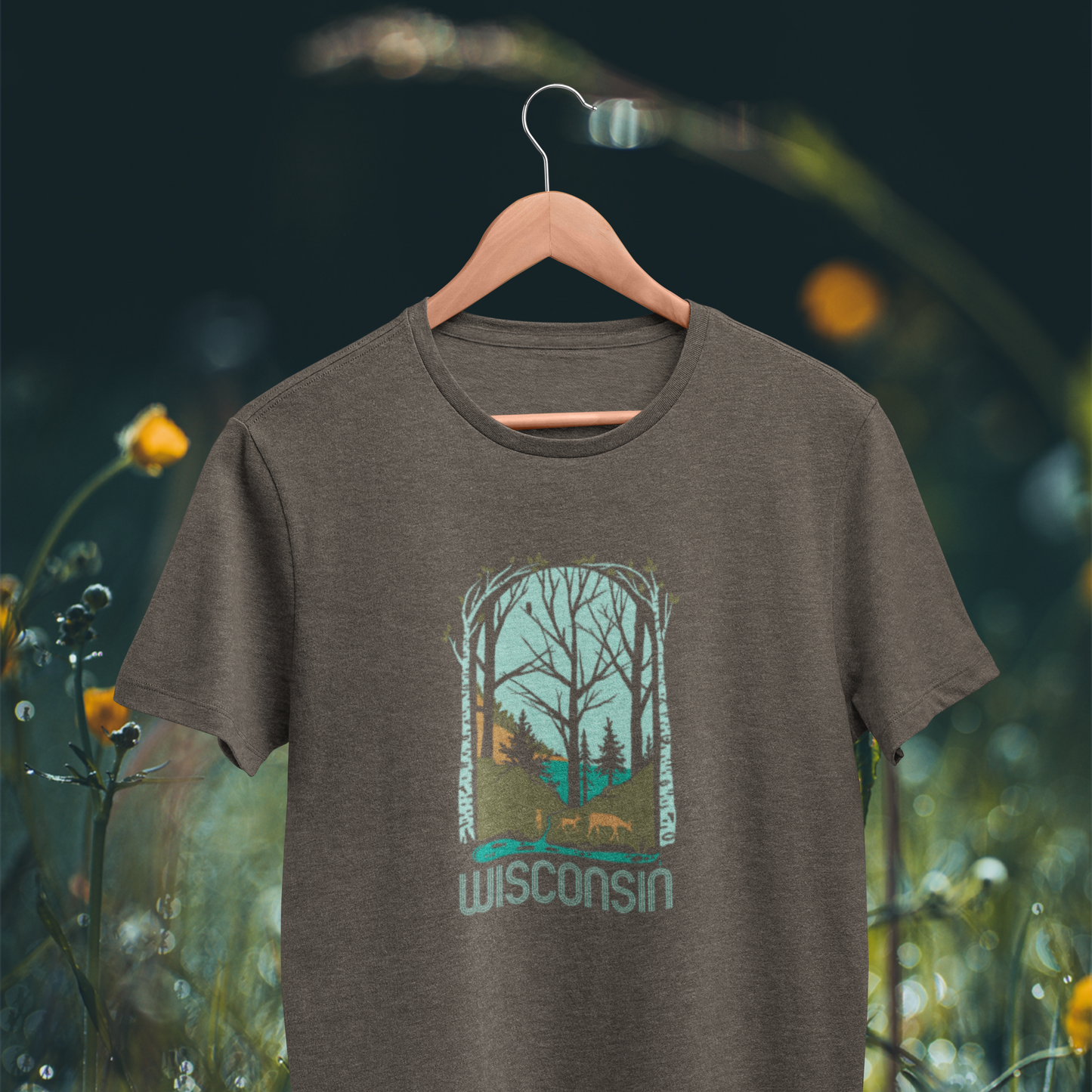 Water's Edge: Wisconsin Unisex Tee