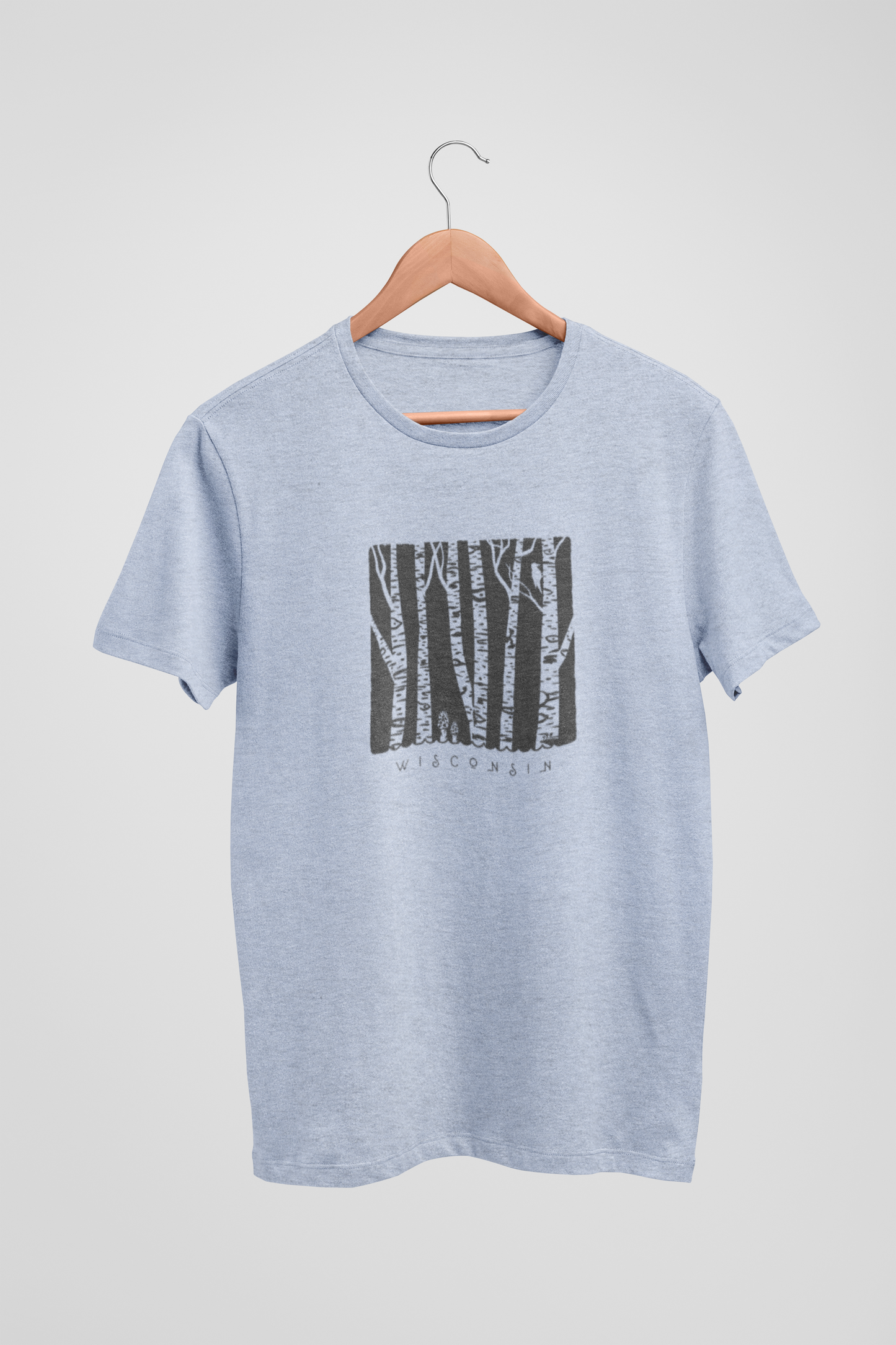 Birch Forest: Wisconsin Unisex Tee
