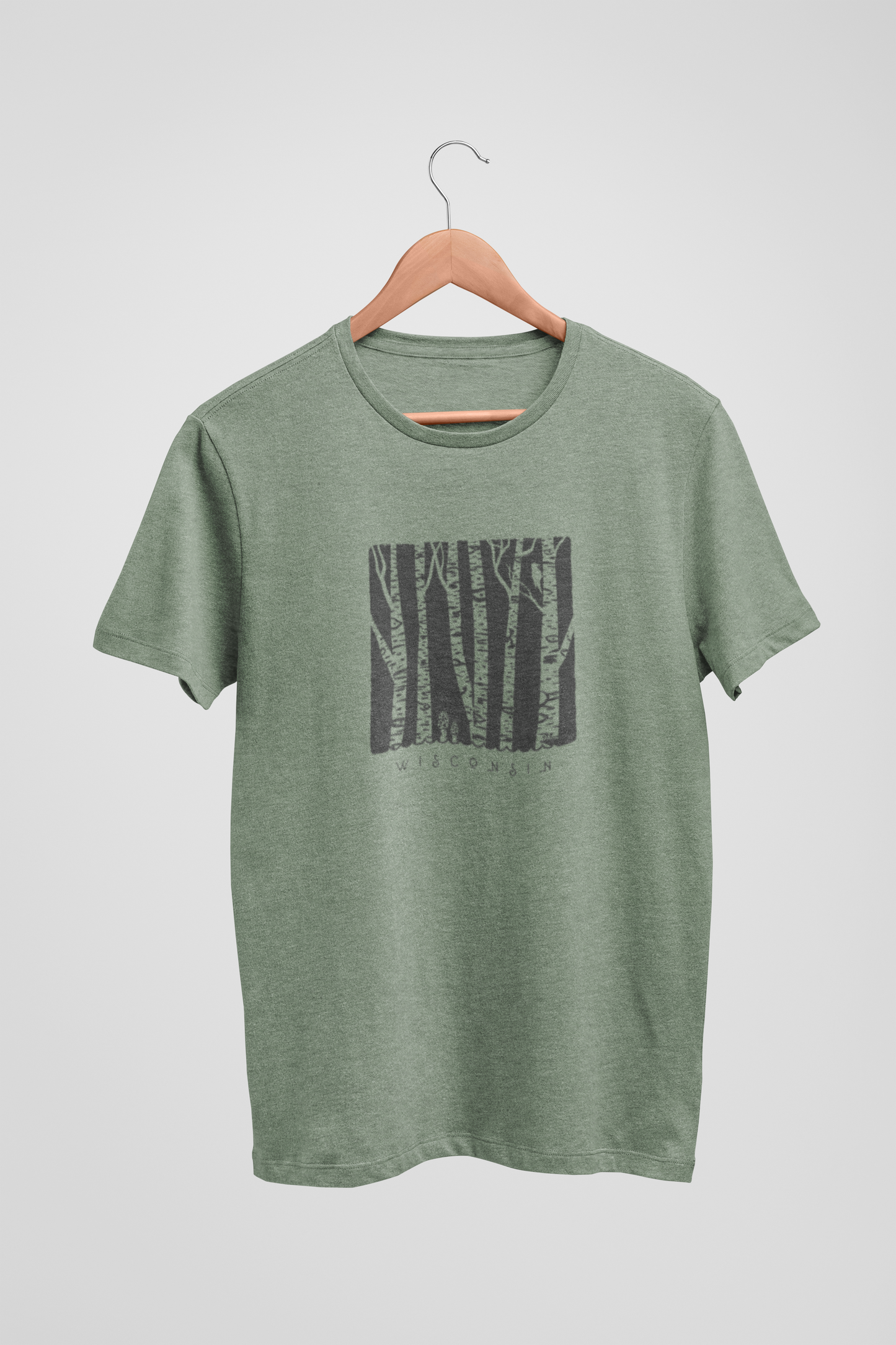 Birch Forest: Wisconsin Unisex Tee