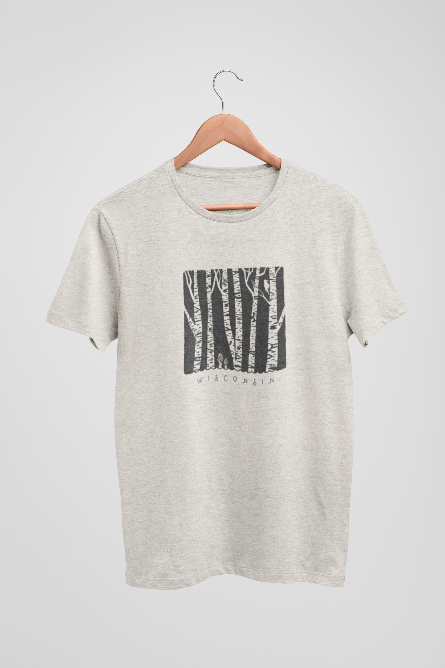 Birch Forest: Wisconsin Unisex Tee