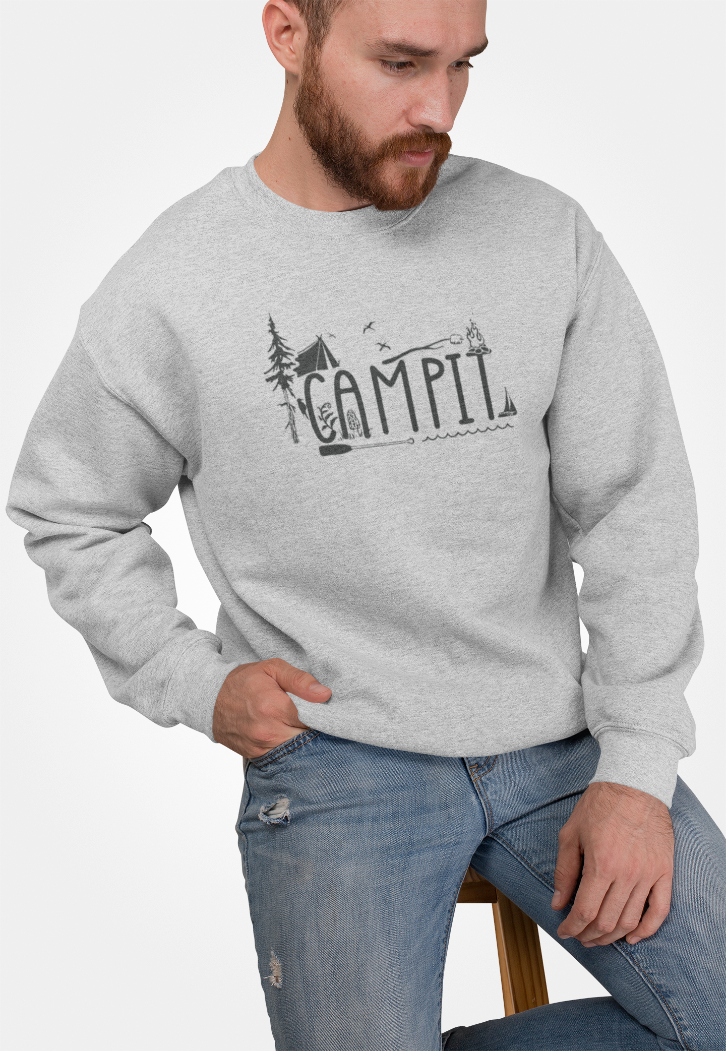 CAMPIT Unisex Crew Sweatshirt