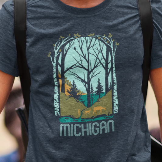 Water's Edge: Michigan Unisex Tee