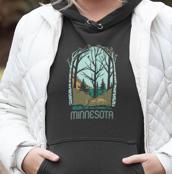 Water's Edge: Minnesota Midweight Hoodie