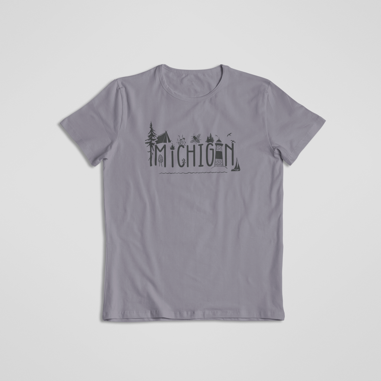 Michigan Woods + Water Unisex Tee