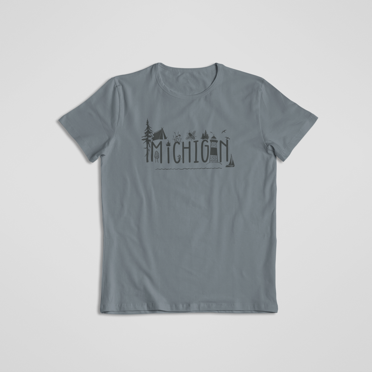Michigan Woods + Water Unisex Tee