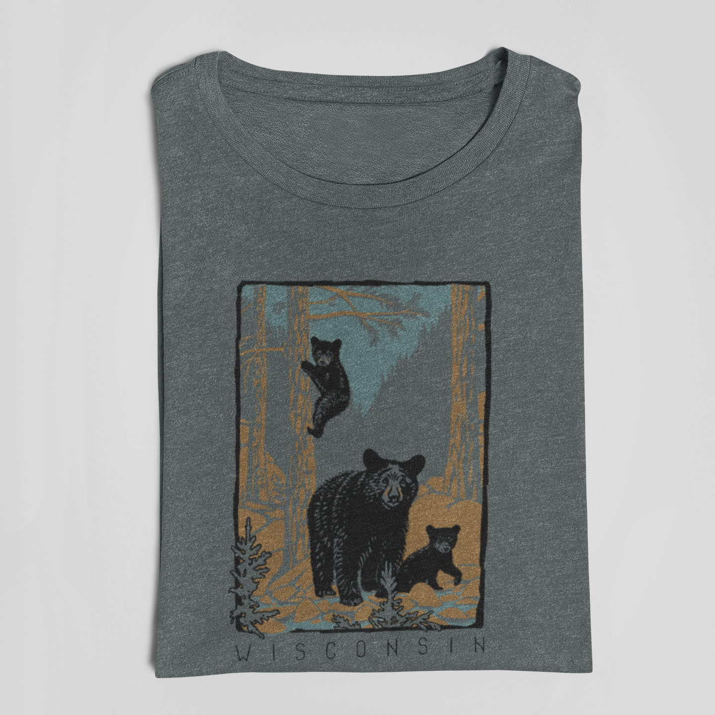 Bear Creek: Wisconsin Unisex Tee