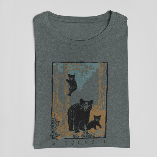 Bear Creek: Wisconsin Unisex Tee