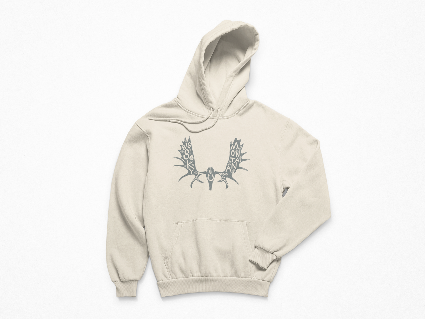 Big Sky Antlers Unisex Hoodie