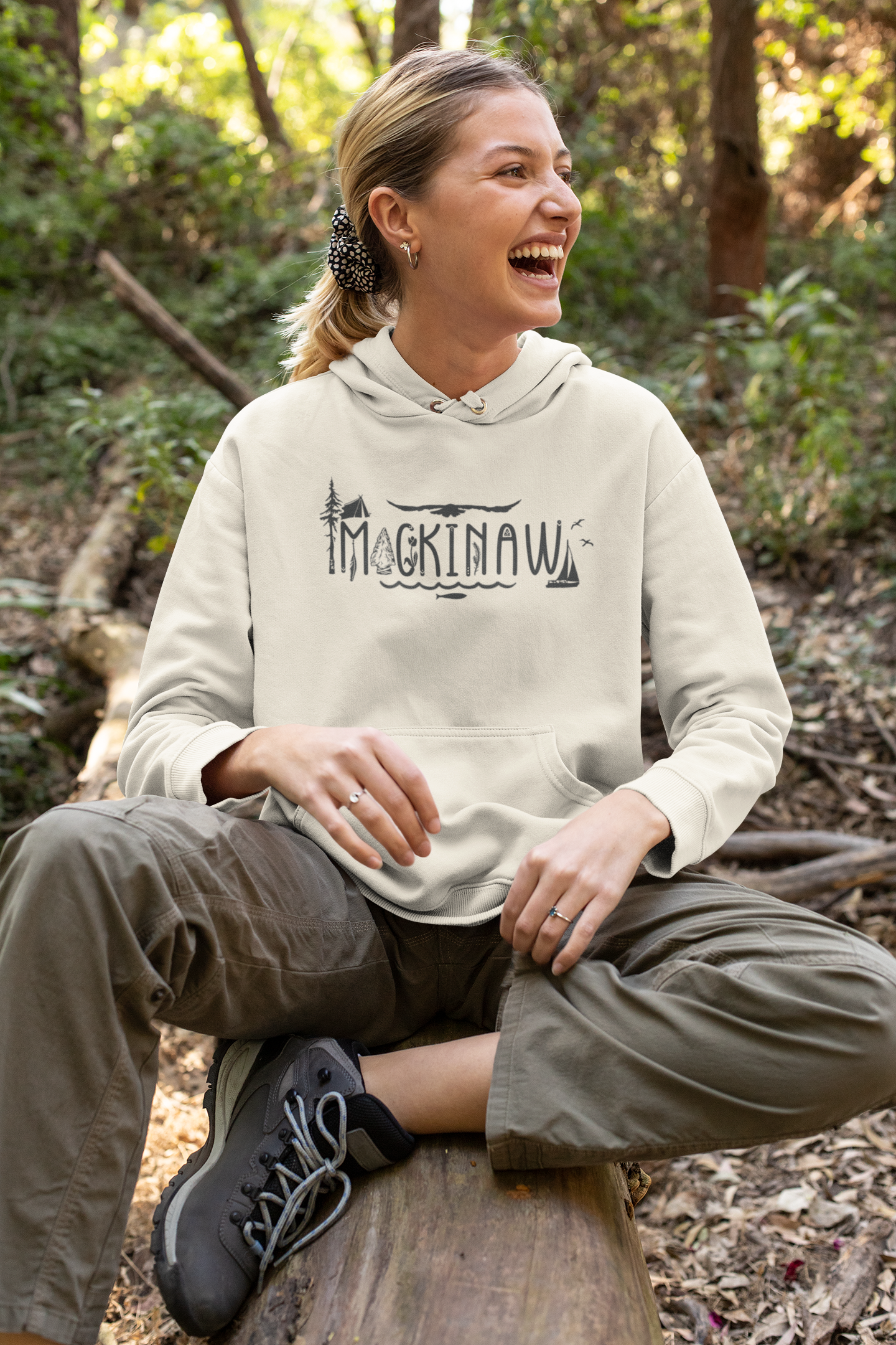 Icons of Mackinaw Unisex Hoodie