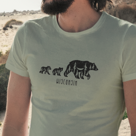 Wisconsin Bears Unisex Tee