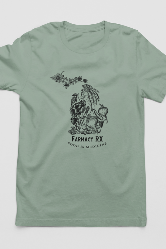 Farmacy RX: Arched Pure Markette on Left Sleeve
