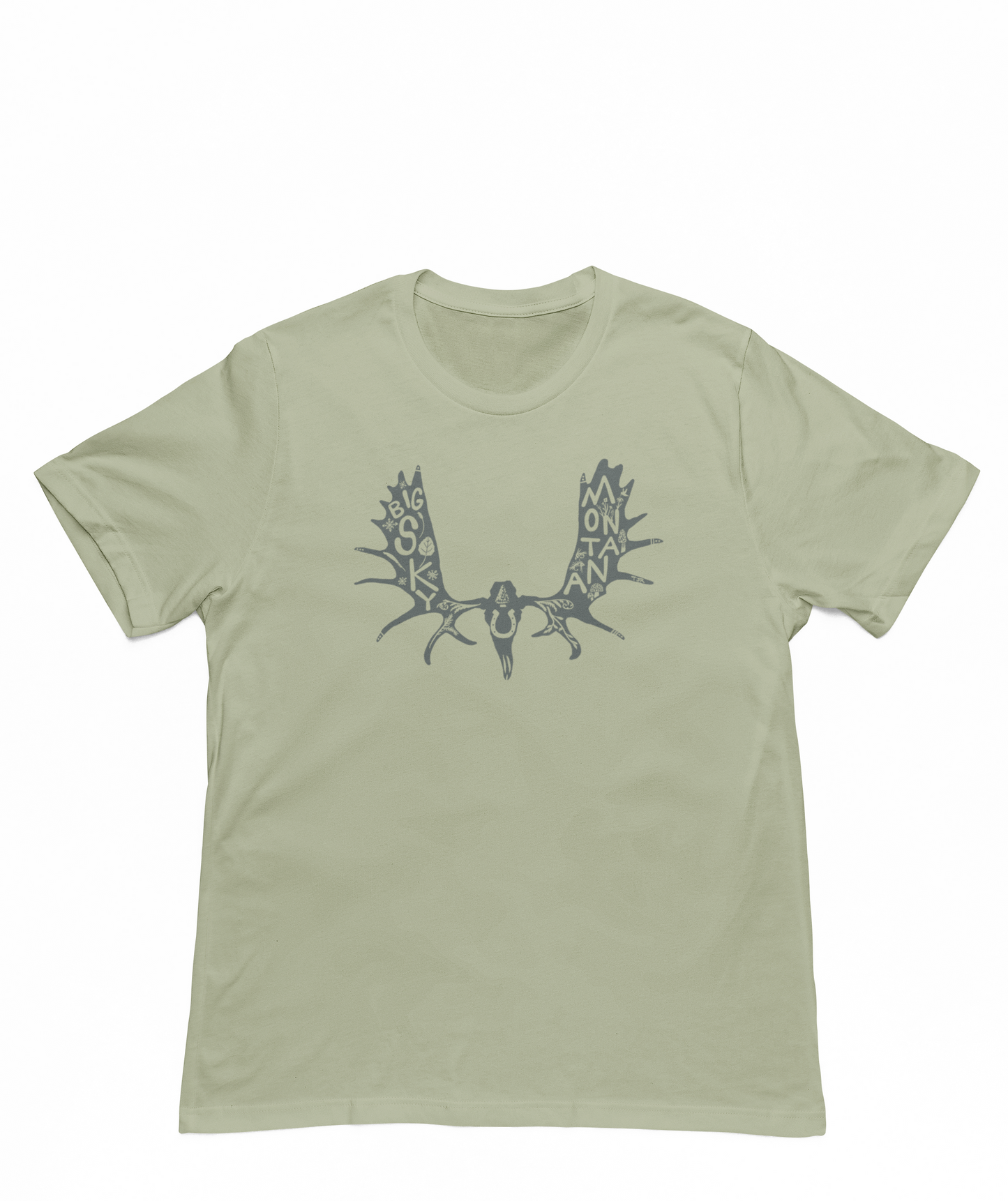 Big Sky Antlers Unisex Tee