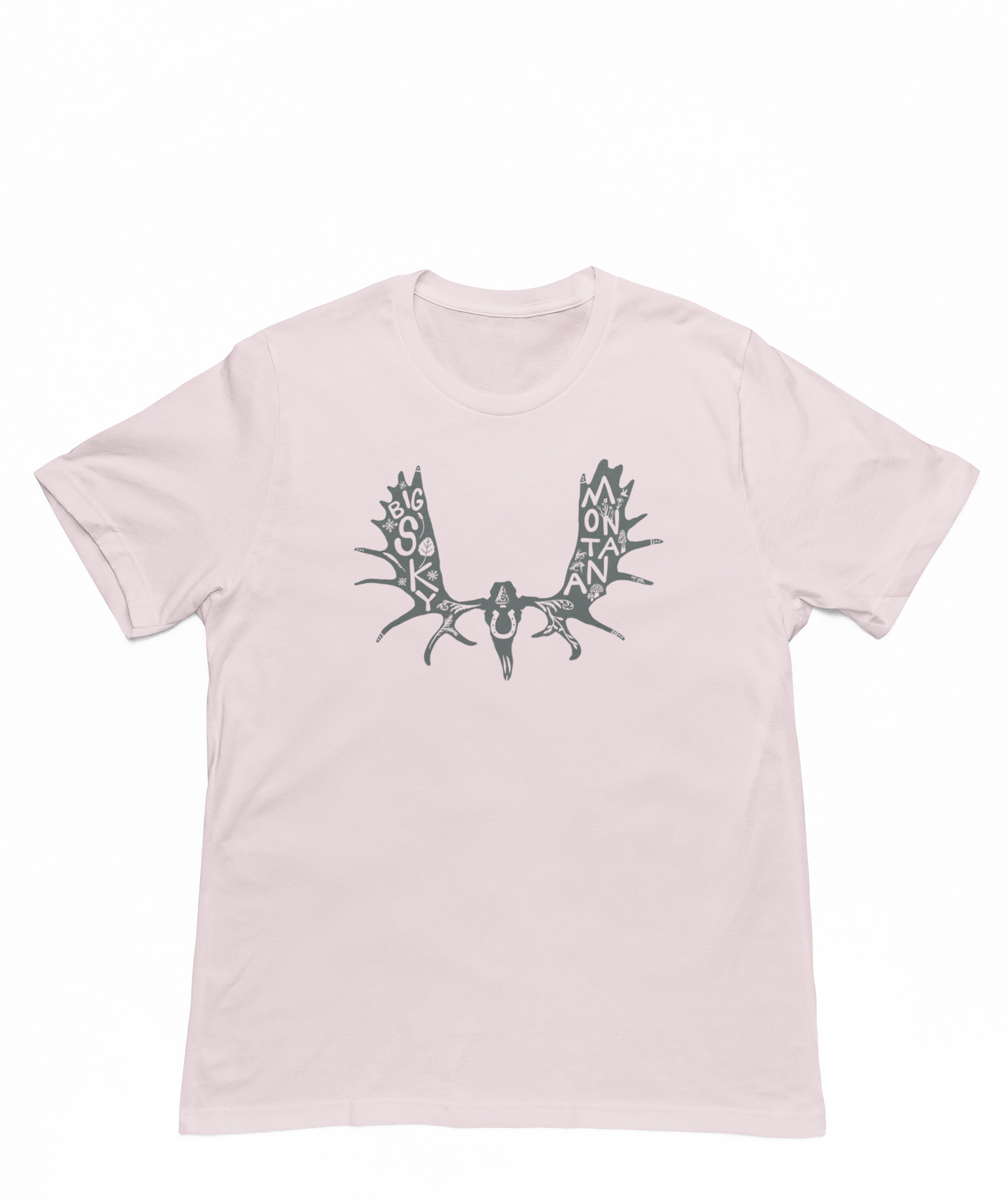 Big Sky Antlers Unisex Tee