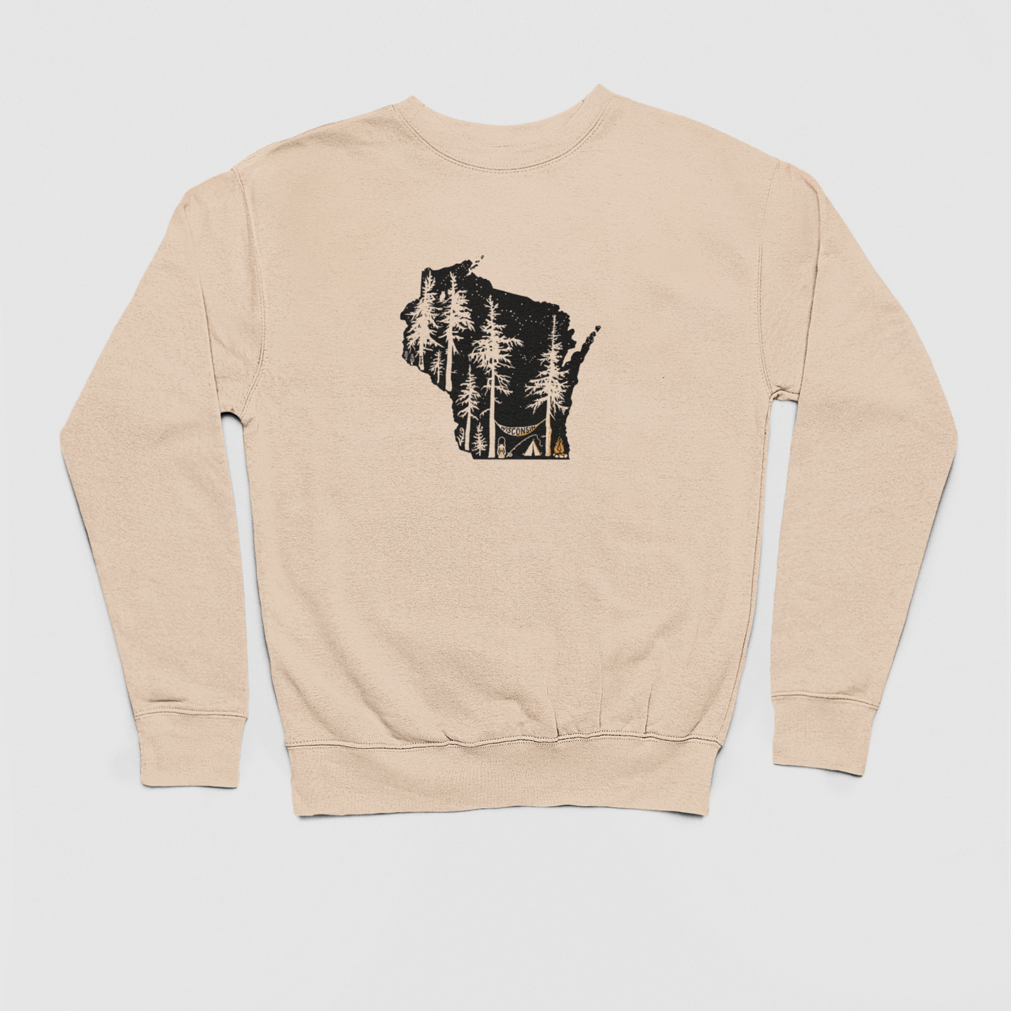 Wisconsin Camping Midweight Crew