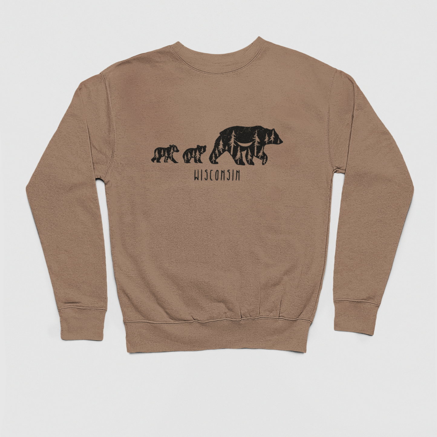 Wisconsin Bears Youth Fleece Crew