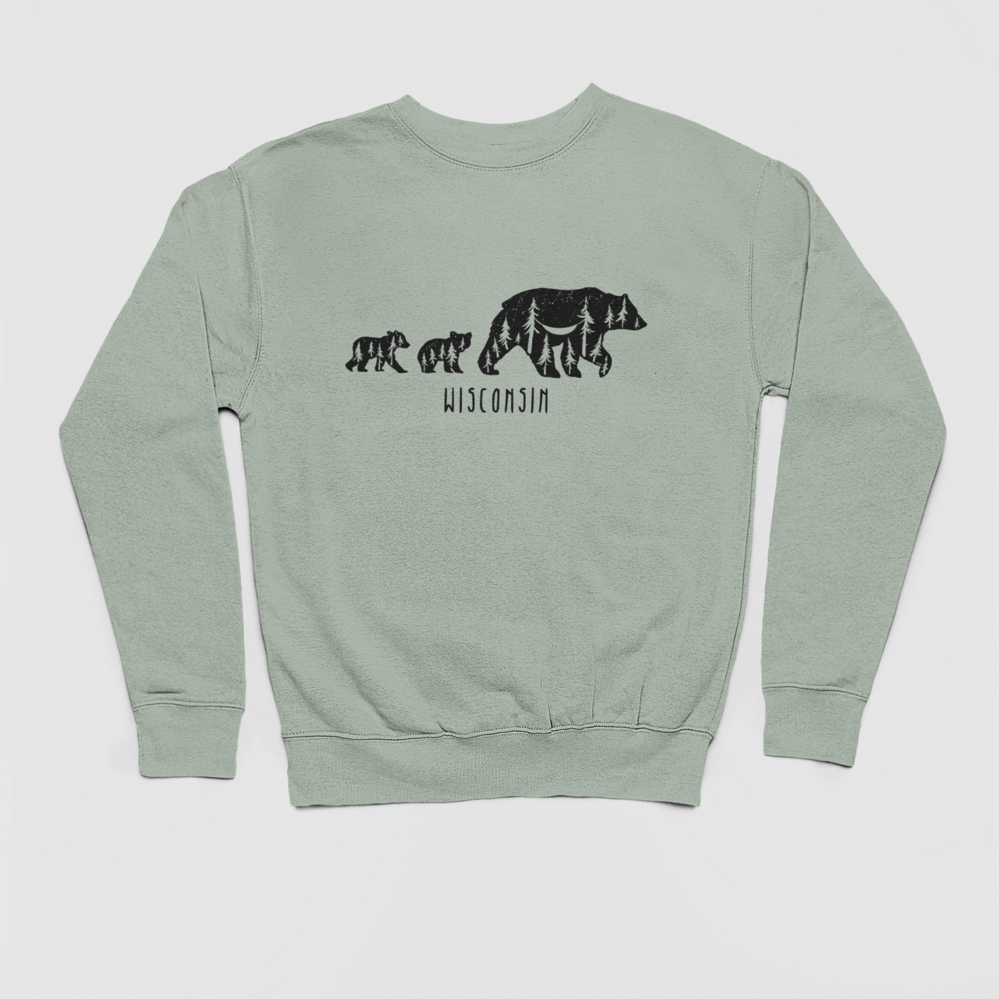 Wisconsin Bears Youth Fleece Crew