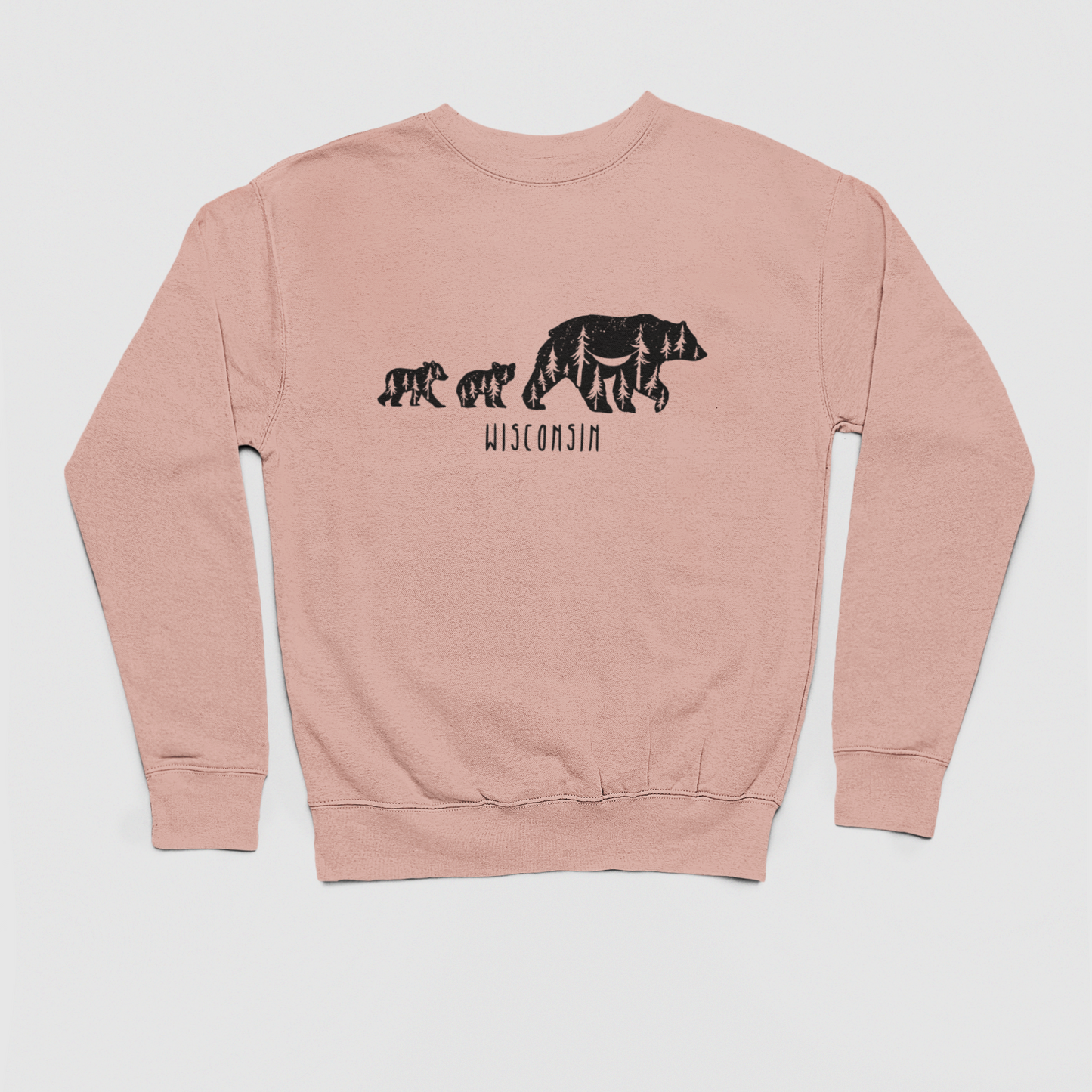 Wisconsin Bears Youth Fleece Crew