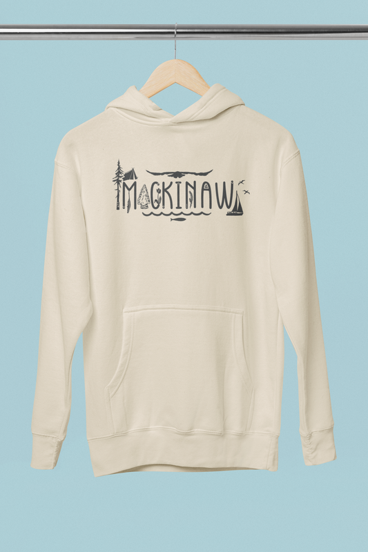 Icons of Mackinaw Unisex Hoodie