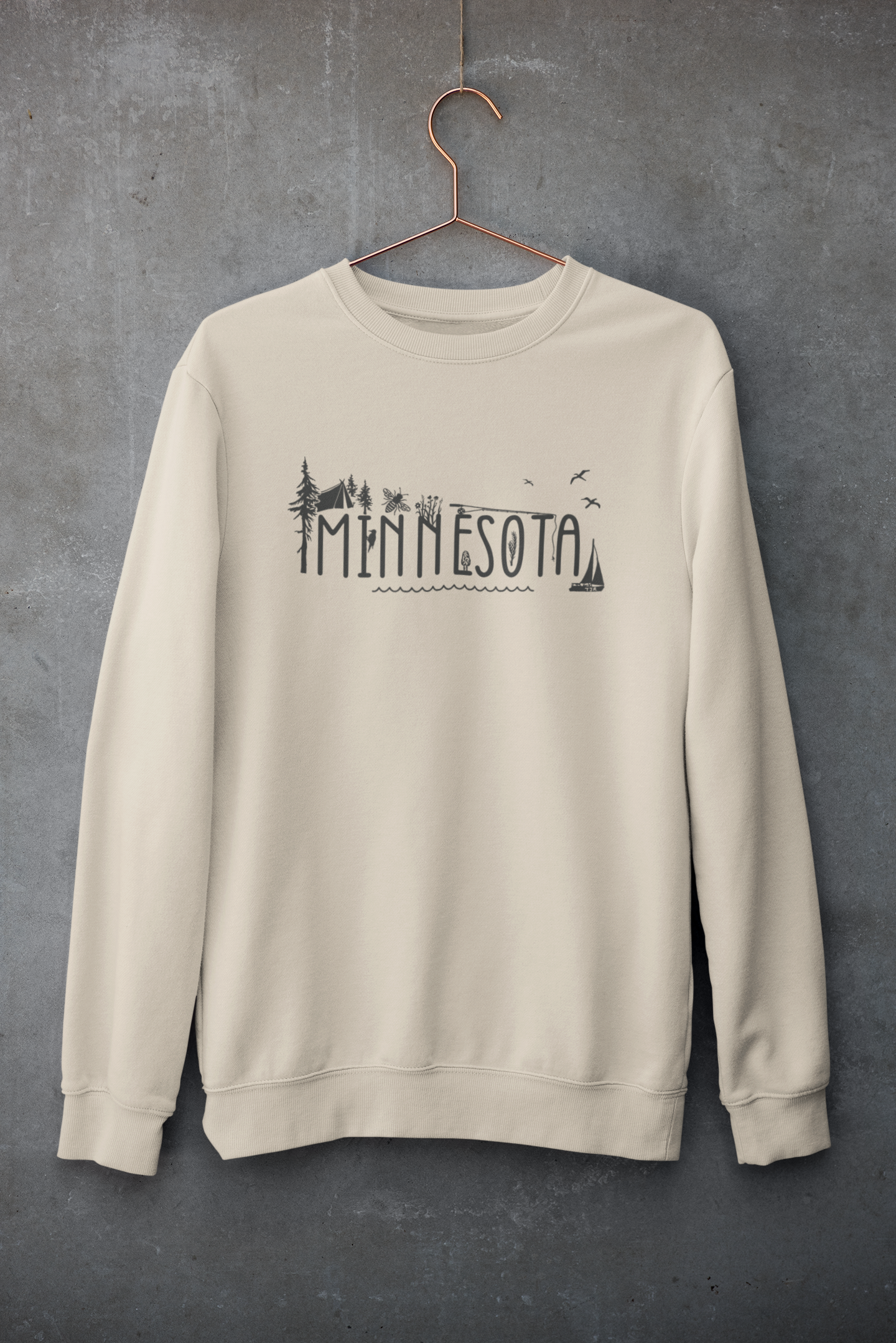 Essence of Minnesota Unisex Crew Fleece