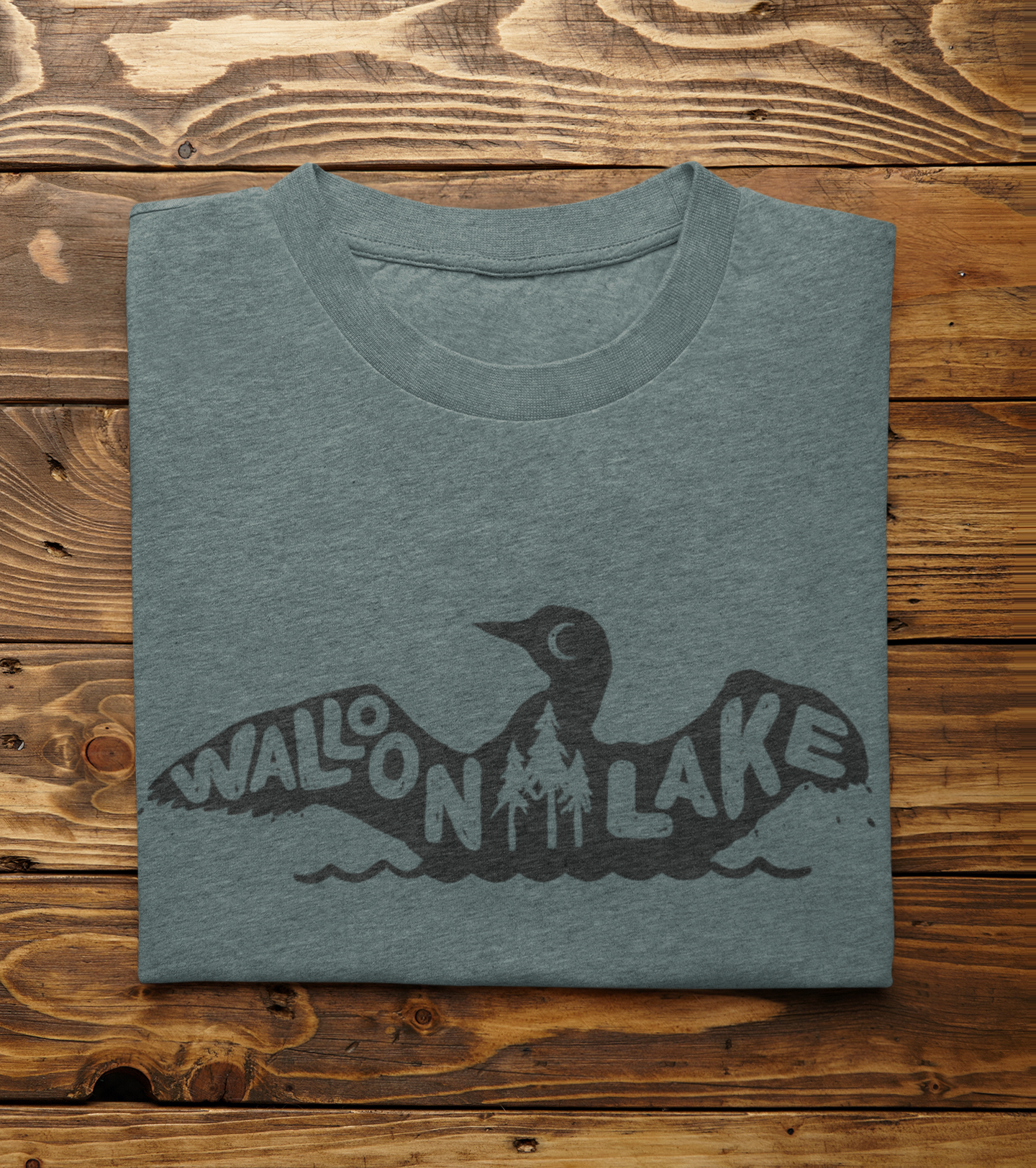 Walloon Lake Blue Storm Unisex Tee