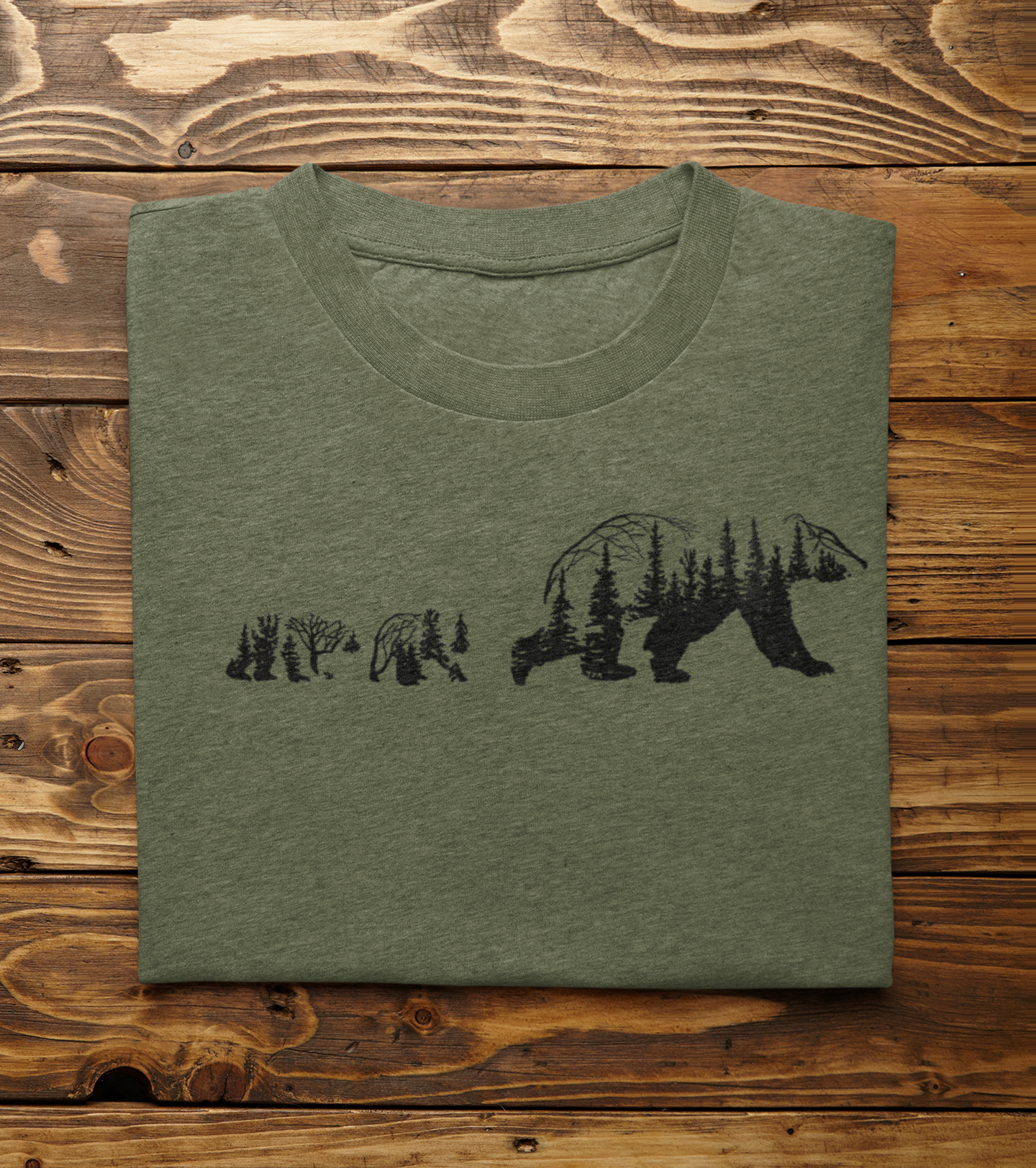 Woodland Bears Unisex Tee